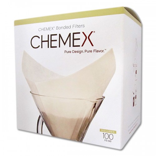 Kávový filtr pro chemex 100 ks kulaté