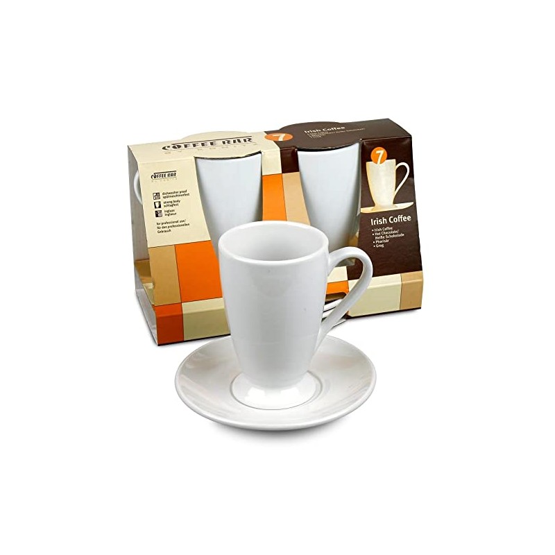 Irish coffee hrnek s podšálkem 2 kusy