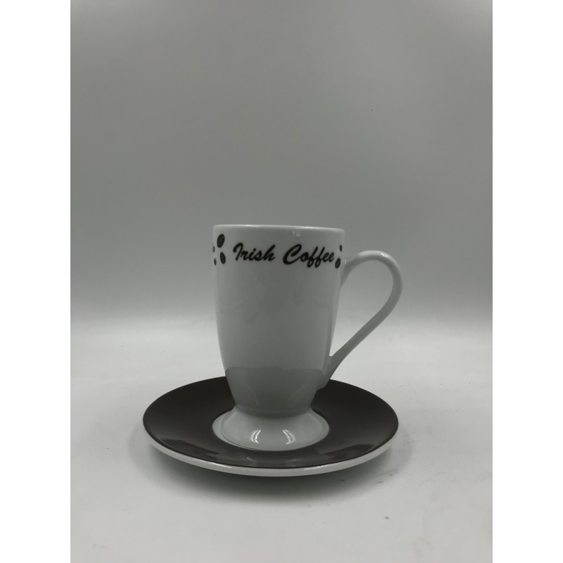 Irish coffee šálek s podšálkem 320 ml- sada 2 ks