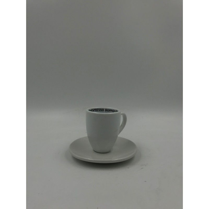 Espresso doppio šálek s podšálkem - sada 4 ks