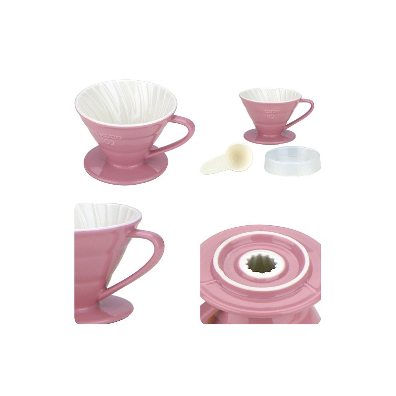 Tiamo keramický dripper na kávu V02