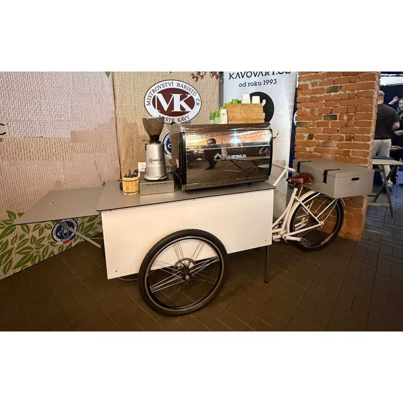 Kofí kolo - coffee bike - mobilní kavárna