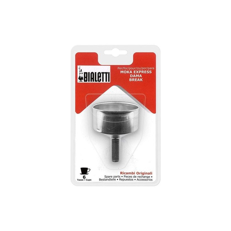 Miska - trychtýř 6 porcová Bialleti hliník