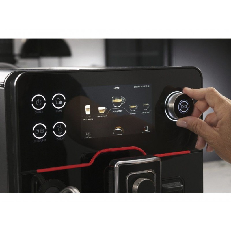Gaggia New Accademia Black Glass